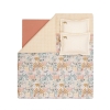 3 Pieces Gold Ranforce Single Duvet Cover Set 160 x 220 cm - Terracotta