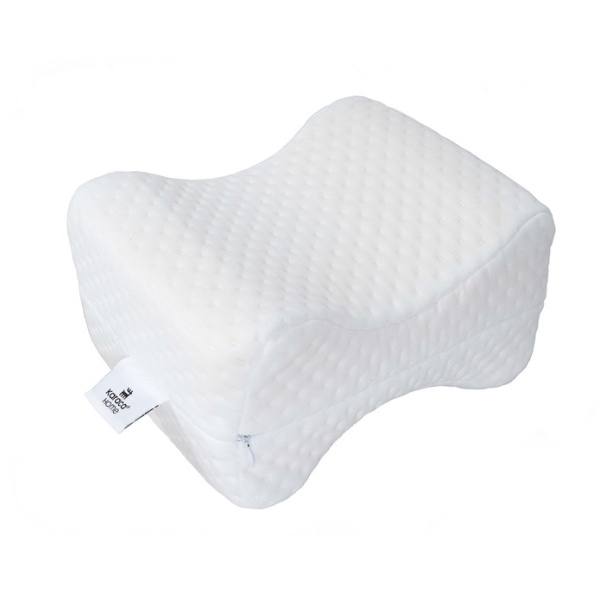 Visco Comfy Knee Pillow 25 x 20 cm - White