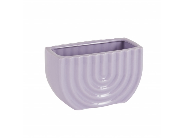 California Flower Pot 17.4 x 8 x 10.4 cm - Lilac