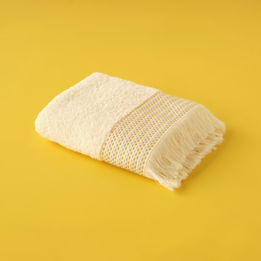 Stitch Stripes Cotton Face Towel 50..