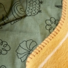 3 Pieces Zoo Cotton Ranforce Baby Duvet Cover Set 100 x 150 cm - Green
