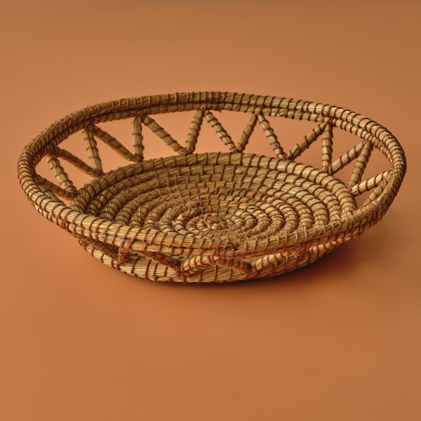 Camila Rattan Decorative Tray 35 x 45 x 12 cm - Brown