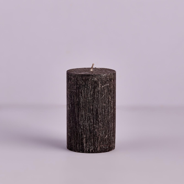 Block Candle 10 x 15 cm - Anthracite
