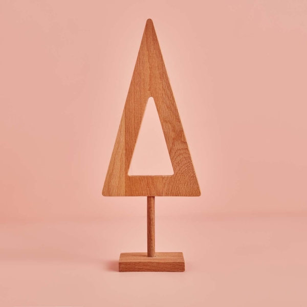 Trian Decorative Object 12.5 x 30 cm - Brown