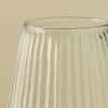 Lacquered Recycle Glass Vase 17 x 17 x 19 cm - Transparent