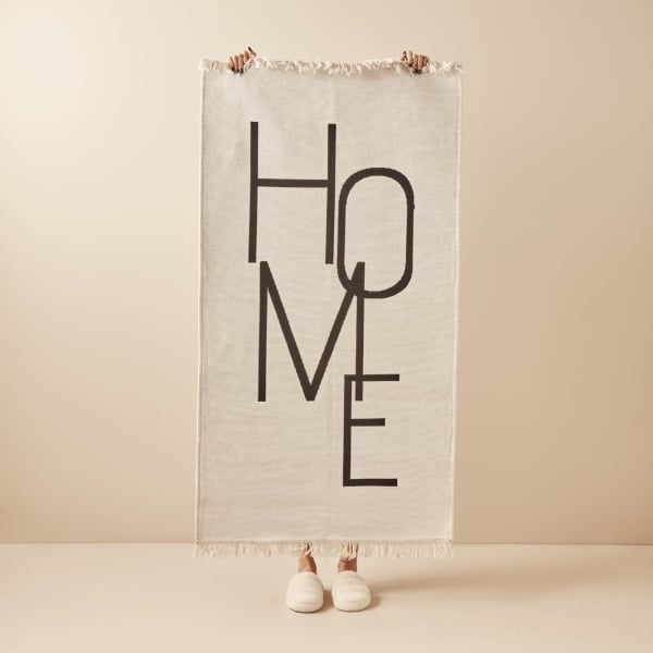 Home Rug 120 x 180 cm - White