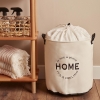 Home Waterproof Based Laundry Basket 36 x 40 cm - White