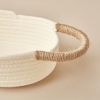 Montana Ivory Basket 20 x 29 x 8 cm - White