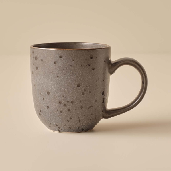 Guarda Stoneware Mug 380 ml - Grey