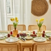 26 Pieces Adelina Stoneware Breakfast Set - Green