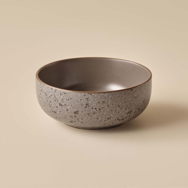 Guarda Stoneware Bowl 15 cm ( 600 ml ) - Grey