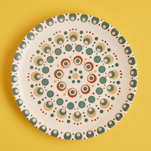 Roby Porcelain Serving Plate 25 cm ..