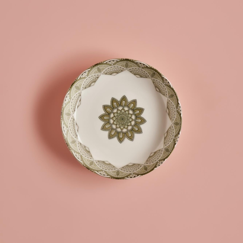 Mandala Porcelain Dinner Plate 18 c..
