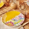 Glinda Porcelain Serving Plate 25 cm - Mustard