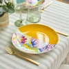 Glinda Porcelain Serving Plate 25 cm - Mustard