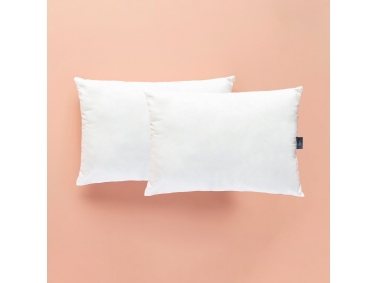 2 Pieces Bella Microfiber Pillow 50 x 70 cm ( 600 gr ) - White