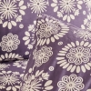 3 Pieces Misa Cotton Ranforce Double Duvet Cover Set 200 x 220 cm - Purple