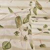2 Pieces Eucalyptus Cotton Ranforce Single Duvet Cover Set 160 x 220 cm - Green