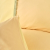 3 Pieces Napoli Cotton Ranforce Double Duvet Cover Set 200 x 220 cm - Yellow