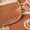 Africana Cotton Double Blanket 180 x 220 cm - Brown