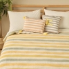 Saint Tropez Cotton Double Blanket 180 x 220 cm - Yellow / Green