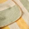 Saint Tropez Cotton Single Blanket 150 x 200 cm - Yellow / Green
