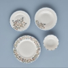 24 Pieces Vintage Porcelain Dinner Set - Blue