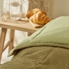4 Pieces Muse Double Spring Bedspread Set 200 x 220 cm - Khaki