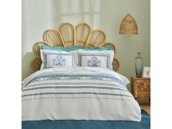 4 Pieces Efren Cotton Double Pique Set 200 x 220 cm - Green