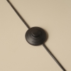 Duru Metal Floor Lamp 155 x 25 x 25 cm - Black
