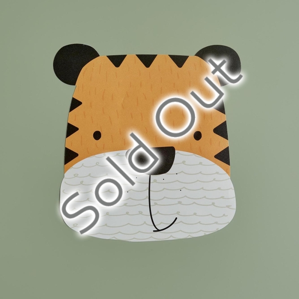 Tiger Placemat 40 x 40 cm - Orange