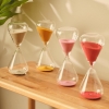 Sona Glass Hourglass 6 x 20 cm ( 20 minutes ) - Pink