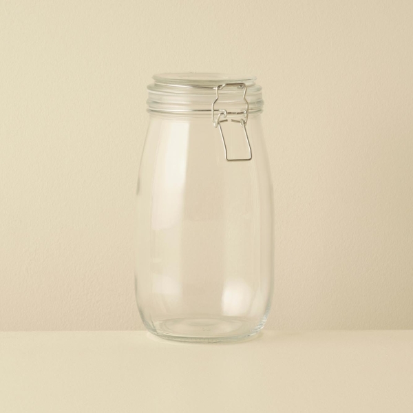 Elsa Glass Jar 1500 ml ( 22 x 10 cm ) - Transparent