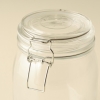 Elsa Glass Jar 750 ml ( 14 x 10 cm ) - Transparent