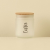 Coffee Glass Storage Container 446 ml - Transparent