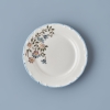 4 Pieces Vintage Porcelain Cake Plate Set 20 cm - Blue