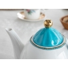 Protea New Bone Teapot 1.5 L - Pink / Blue