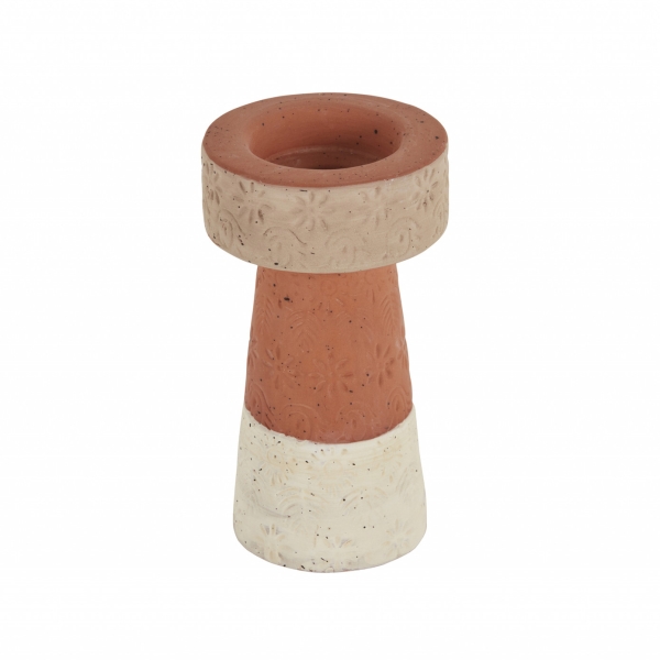 Simple Tealight Candle Holder 12.7 cm - Terracotta