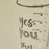 1 Piece Fit Soft Drink Glass Cup 570 ml - Black 
