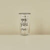1 Piece Fit Soft Drink Glass Cup 570 ml - Black 