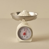 2 Pieces Vega Steel Scale 1.5 x 12.5 x 19 cm - White 