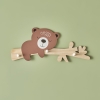 Bear Baby Sling 48 x 4 x 25 cm - Brown / Beige / White 