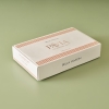 6 Pieces Pavia Porcelain Tea Cup Set 132 ml - Salmon
