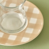 6 Pieces Pavia Porcelain Tea Cup Set 132 ml - Salmon