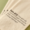 25 Pieces Hangry Day Paper Napkin Set 33 x 33 cm - Beige