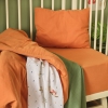 3 Pieces Muslin Cotton Baby Duvet Cover Set 100 x 150 cm - Tile