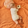 3 Pieces Muslin Cotton Baby Duvet Cover Set 100 x 150 cm - Tile