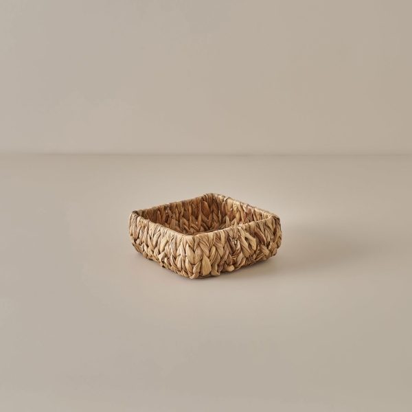 Darian Square Basket 20 x 20 cm - Beige