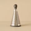 Ronna Steel Cylinder Grater 11.5 x 24.5 cm - Grey