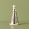 Ronna Steel Cylinder Grater 11.5 x 24.5 cm - Cream